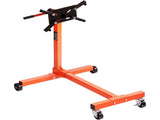 750 lbs Engine Stand Rotating 3/8 Ton with 360 Degree Adjustable Head 4 Caster 4 Adjustable Arms for 68850636