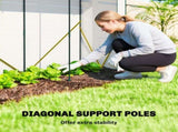 Garden Bed with Mini Greenhouse 94417486