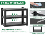 40-50 Gallon Fish Tank Stand - Metal Aquarium Stand, 31.5 "L x 18 "W x 34"H Adjustable Heavy Duty 73821722