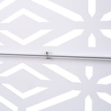 Outdoor & Indoor Privacy Metal Privacy 76" H48" W, Freestanding Decorative Privacy W465P193266