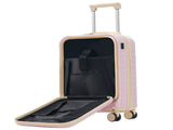 Front Opening Luggage Set 3 Piece, Hardside Carry on Suitcase with USB Port, Expandable Luggage with 21940538