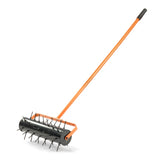 17-inch Lawn Aerator, Rolling Aerator Lawn Tool, Heavy Duty Lawn Aerator Tool, Grass Aerator & 87645449