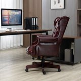 ZUN Executive Office Chair - High Back Reclining Comfortable Desk Chair - Ergonomic Design - Thick W133360438