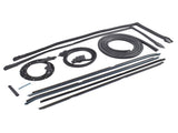 Set of 9 Rubber Weatherstripping Seal Kit Fit for 1981-1988 Buick Regal Oldsmobile Cutlass Supreme 76796311