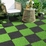 Stone texture 12" Patio Deck Tiles, DIY Module Interlocking Decking Tiles Floor Tile,Easy and Quick W3022P268428