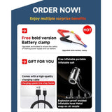 Jump Starter with Air Compressor 12V 2000A 7.0L Gas/5.5L Diesel Car Battery Starter Digital Tire 78596568