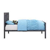 Gunmetal Full Platform Bed B062P186465