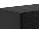 89 inch TV Stand for TVs up to 100 inches, No Assembly Required, Black Finish B108P255354