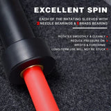 Barbell Bar Plates 7.2Ft Solid Iron Fitness Weightlifting 16209704