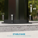 Solar heated shower 95108550