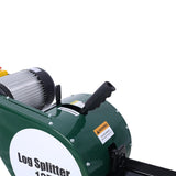 Double Flywheel Electric Log Splitter Log Splitter Electric Portable 12 Ton hotizontal 2HP W465119828