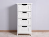 White Bathroom Storage Cabinet, Cabinet with Drawers 42265539