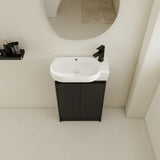 23" Freestanding Bathroom Vanity with Sink, Soft Close Doors W999P206107