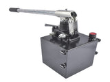 Double Acting Hydraulic Piston Hand Pump with Valve 2.7 CID 5 Quart 3600 PSI 3/8" NPT 83325411