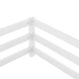 Twin Size Bed, Montessori Bed with Fence, Kids Montessori Bed Twin Size, Wood Montessori W1820P235710