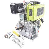 10HP 4Stroke Single-Cylinder Diesel Engine 418CC 6300W Recoil 3600RPM Air Cooled 79968758