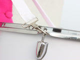 14 x10 inches Marching Drum Drumsticks Key Strap White 85444290