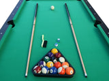 7 ft Pool Table with Black Thin Finish - Billiards Game Room Table for Adults & Family, Home, W1936P254168