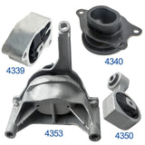 ZUN 4 PCS Transmission Engine Mount Kit for Nissan Altima 2.5L Auto CVT 2007-2012 72632594