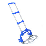 Portable Folding Collapsible Aluminum Cart Dolly Push Truck Trolley Blue 29196666