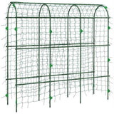 17" x 72" x 72" Outdoor Metal Garden Trellis with Climbing Net 32453469