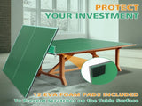 7ft Green Mid-Size Ping Pong Conversion Top Foldable & Portable Table Tennis Table Top for Indoor W1408P293380