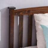 PWB-044 Cap Vertical Strip Bed Walnut Queen 90051008