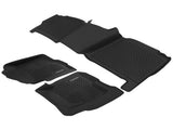 Black Floor Mats Set fit for Chevy Silverado GMC Sierra 1500 2500 Crew 1999-2007 78913621