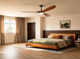 60in ceiling fan with lights, comes with wall control and remote, six-speed reversible motor, W3775P566875