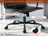 Ergonomic PU Leather High Back Office, 4" Height Adjustable & 90&deg-110&deg Rocking Executive Desk 59251491