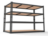 4-layer adjustable shelf spacing, gourd-shaped perforation, rubber mallet with gloves, display rack, 75189929