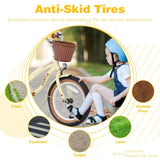 Multiple Colors,Girls Bike for 4-7Years Old Kids,16 inch wheel , Training Wheels Included W1019P179146