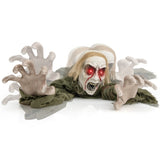 Halloween zombie decorations with sparkling eyes and spooky sounds 33687056
