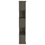 Weathered Grey 5-Shelf Bookcase B062P153764
