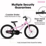 A20117 Kids' Bike 20 Inch Wheels, 1-Speed Boys Girls Child Bicycles For 3-5Years, Front V Brake, W2563P305322