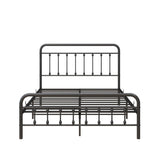 ZUN FULL Metal Platform Bed Frame with Headboard, Strong Slat Support, No Box Spring Needed,Easy 18778668