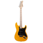 ZUN GST Stylish Electric Guitar Kit with Black Pickguard Orange 77730994