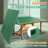 8ft Green Mid-Size Ping Pong Conversion Top Foldable & Portable Table Tennis Table Top for Indoor 58804864