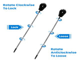 10.5FT Gutter Cleaning Brush With Telescoping Handle Rain Gutter Cleaner Extendable Gutter Cleaning 32898423