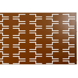 Outdoor & Indoor Privacy Metal Privacy 76" H48" W, Freestanding Decorative Privacy W465P193244