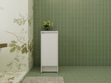 12" Freestanding Bathroom Storage Cabinets,Soft Close Doors,Floor Mounting Design, W999P251808