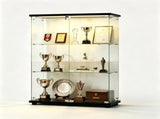 () 2-Door 3-Tier Display Cabinet with Top LED Lighting Storage cabinet with 33439102