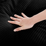 Corduroy Fabric Ottomans Footrest to Combine with 2 Seater Sofa, 3 Seater Sofa and 4 Seater Sofa, W714P213537