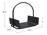 Portable Fireplace Log Holder, Black 29218413