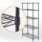 ZUN Wire Shelving Metal Storage Rack Adjustable Shelves, Standing Storage Shelf Units for Laundry W2822P192388