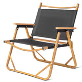 53*55*61cm Medium Size Aluminum Frame 600D Black Oxford Cloth Bearing 100kg Imitation Wood Grain 02779702