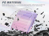 20"/24"/28" 3 pcs/set in PC Spinner Wheel Luggage, Carry on Suitcase, With Gradient Color and W2787P353558