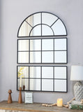 30" x 45" Large Arched Wall Mirror with Three Separate Sections W2078P218270