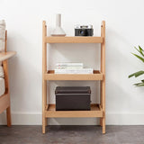 Storage Bench, 3-Tier Beech Wood Shoe Rack for Entryway, Premium Storage Organizer for Bathroom, 96916004