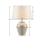 ZUN Ceramic Table Lamp B03596578